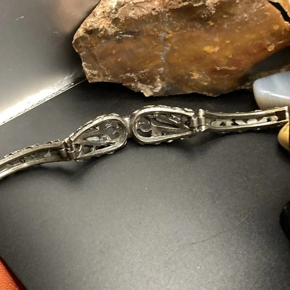 Art deco vintage 1950s jewelry set. - Picture 6 of 10